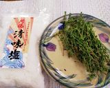 フレッシュハーブで作るハーブソルト♪作り方1写真
