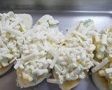 阿部の笹かまぼこのマヨコーンチーズ焼き作り方3写真