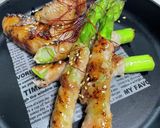 アスパラ肉巻き(＋新玉ねぎ肉巻き)作り方5写真