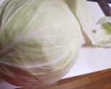 豚肉とキャベツと新玉ねぎのあまから炒め♪作り方1写真