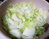 豚肉とキャベツと新玉ねぎのあまから炒め♪作り方14写真