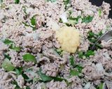 阿部の笹かまぼこで作るチャーハン作り方4写真