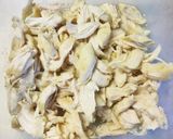 旨味たっぷり♪鶏ささみの節約サラダ作り方5写真