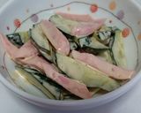 簡単！魚肉ソーセージのオーロラソース炒め作り方5写真