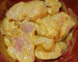 簡単！お肉柔らか♪鶏胸肉のカレーマヨ焼き作り方1写真