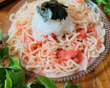 簡単美味♪冷製たらこパスタ作り方2写真
