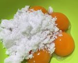 ココアシフォンケーキ 20㎝型作り方1写真