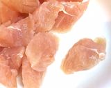 簡単ささみのごまマヨ生姜焼き（胸肉）節約作り方4写真