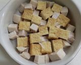 厚揚げ＆サラチキ＆キムチーズ焼き作り方3写真