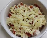 厚揚げ＆サラチキ＆キムチーズ焼き作り方5写真
