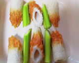 旬のアスパラと竹輪のキムチ・チーズ焼き作り方3写真