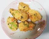 豆腐とエビのふんわり揚げ作り方6写真