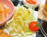 とんかつメインで夕飯の献立・バランスご飯作り方4写真