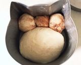 HB使用✽ねこ食パン✽作り方3写真