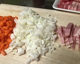 豚バラで簡単*ポークビーンズ作り方1写真
