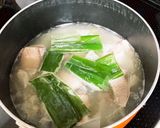 鶏がらスープでぶり大根作り方5写真