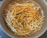 味付けなし！包丁不要！韓国風チーズもやし作り方3写真