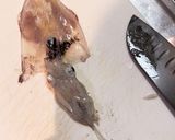 イカの捌き方　自分で釣ったイカ作り方2写真