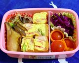 #お弁当 #お花 #バラ 人参の甘酢漬け作り方4写真