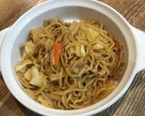 保育園のやきそば作り方6写真