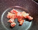 ごぼうと豚キムチのオープンサンド作り方4写真