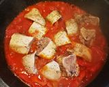 豚タンのトマトソース煮作り方10写真