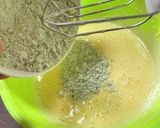 緑茶のシフォンケーキ17㎝型作り方5写真