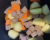 #煮物#新じゃが煮物#こんにゃく煮物作り方4写真