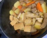 #煮物#新じゃが煮物#こんにゃく煮物作り方5写真