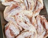 手羽先のやわらか蒸し焼き甘辛だれ作り方1写真