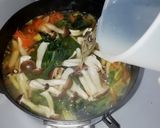 具だくさんスープ☆おいしいキムチを乗せて作り方11写真