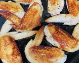 手羽先のやわらか蒸し焼き甘辛だれ作り方4写真