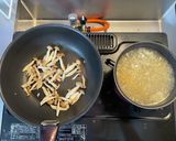 大葉と納豆の和風パスタ作り方3写真