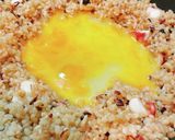 タコで！たんぱく質炒飯♡アンチョビ風味作り方4写真