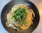 大葉と納豆の和風パスタ作り方6写真