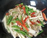 雑い青椒肉絲作り方3写真