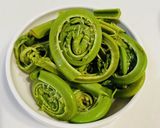 こごみの明太マヨパスタ作り方2写真