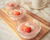材料4つ★れもんミルクプリン作り方4写真