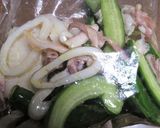 もろきゅうと瓜、塩イカで２種類のサラダ作り方5写真