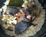 ふぐのひれでたこ飯☆作り方3写真
