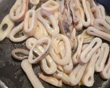 本技おいしいキムチのイカ炒め作り方2写真