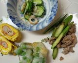 今日の弁当　5.24 #アスパラ炒め作り方5写真
