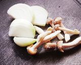 おひとり様★土鍋で鶏肉の玉子とじ作り方3写真