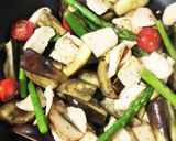簡単に 茄子と鶏肉でマヨネーズ焼き作り方3写真