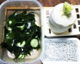 お刺身わかめときゅうりで ふた品作り方4写真