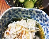 お刺身わかめときゅうりで ふた品作り方6写真