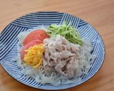 生こんにゃく麺のごまだれ冷やし中華作り方4写真