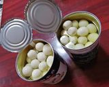 うずらの卵で煮卵♪作り方1写真
