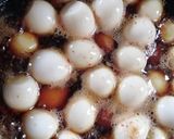 うずらの卵で煮卵♪作り方5写真
