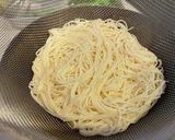 ツナのにら玉そうめんチャンプル作り方2写真